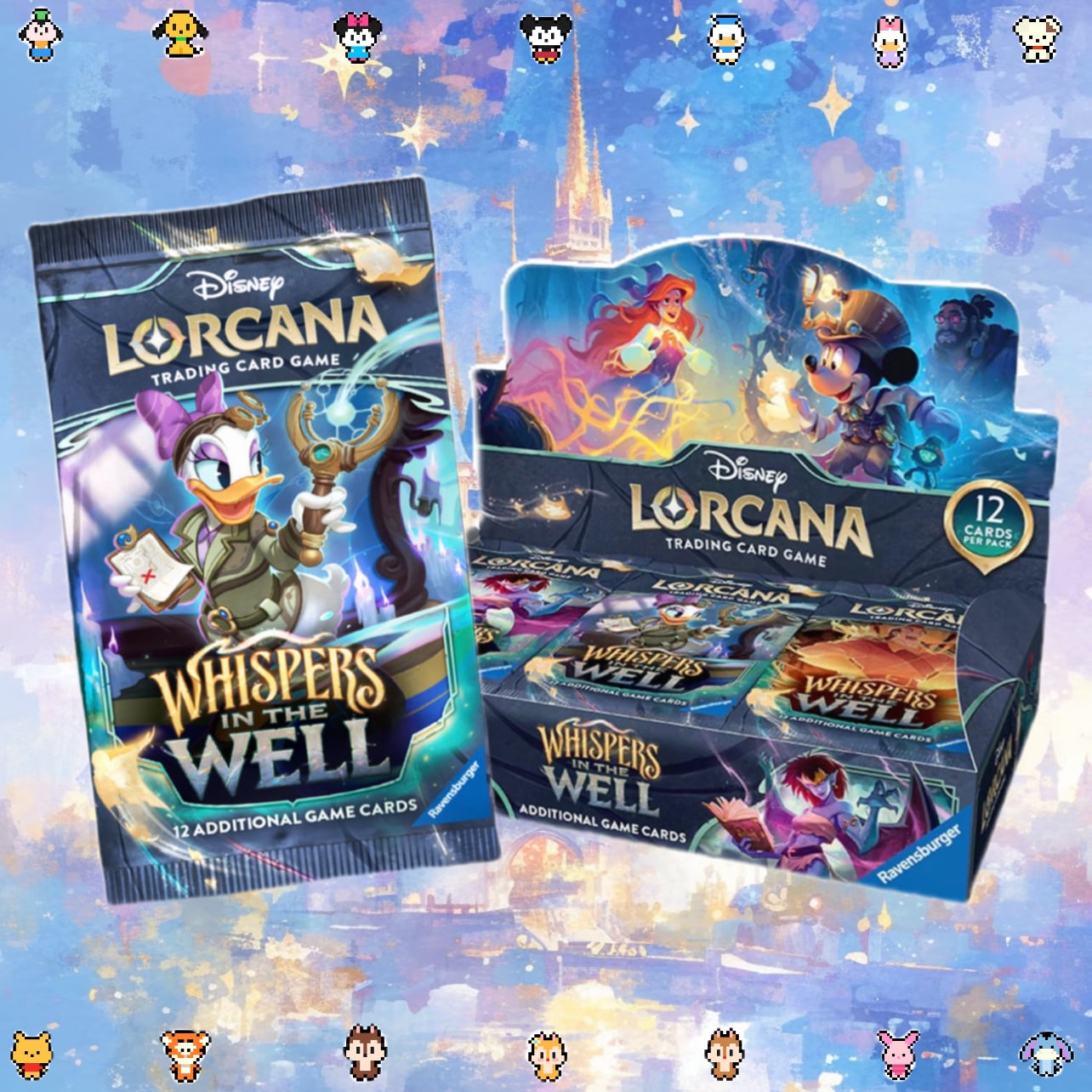 Disney Lorcana Whispers Well Booster pack Pack